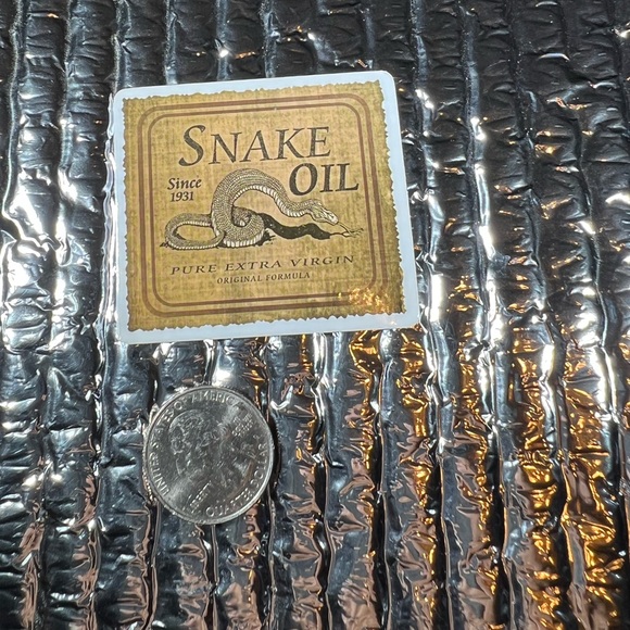 Snake Oil Witchy Sorceress Supreme Potion B0ttle Label Sticker Spells Occult - Picture 4 of 4